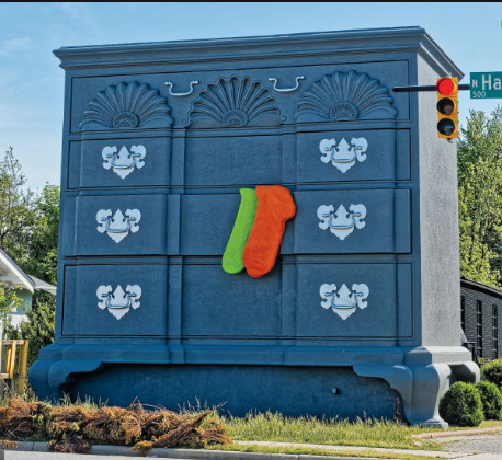 Welcome to the Furniture Capital of the World!  Visit our World's Largest Chest of Drawers off Hamilton Street.  Don't forget to stop by the World's Largest Chair in Thomasville!
