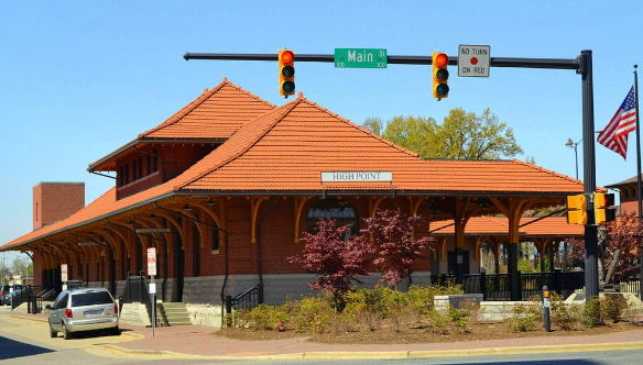 Built in 1907, this Depot is a constant reminder of High Point's importance to railway system progression.  Learn about the lowering of the tracks and the significance of the Plank Road while touring this historic train station.